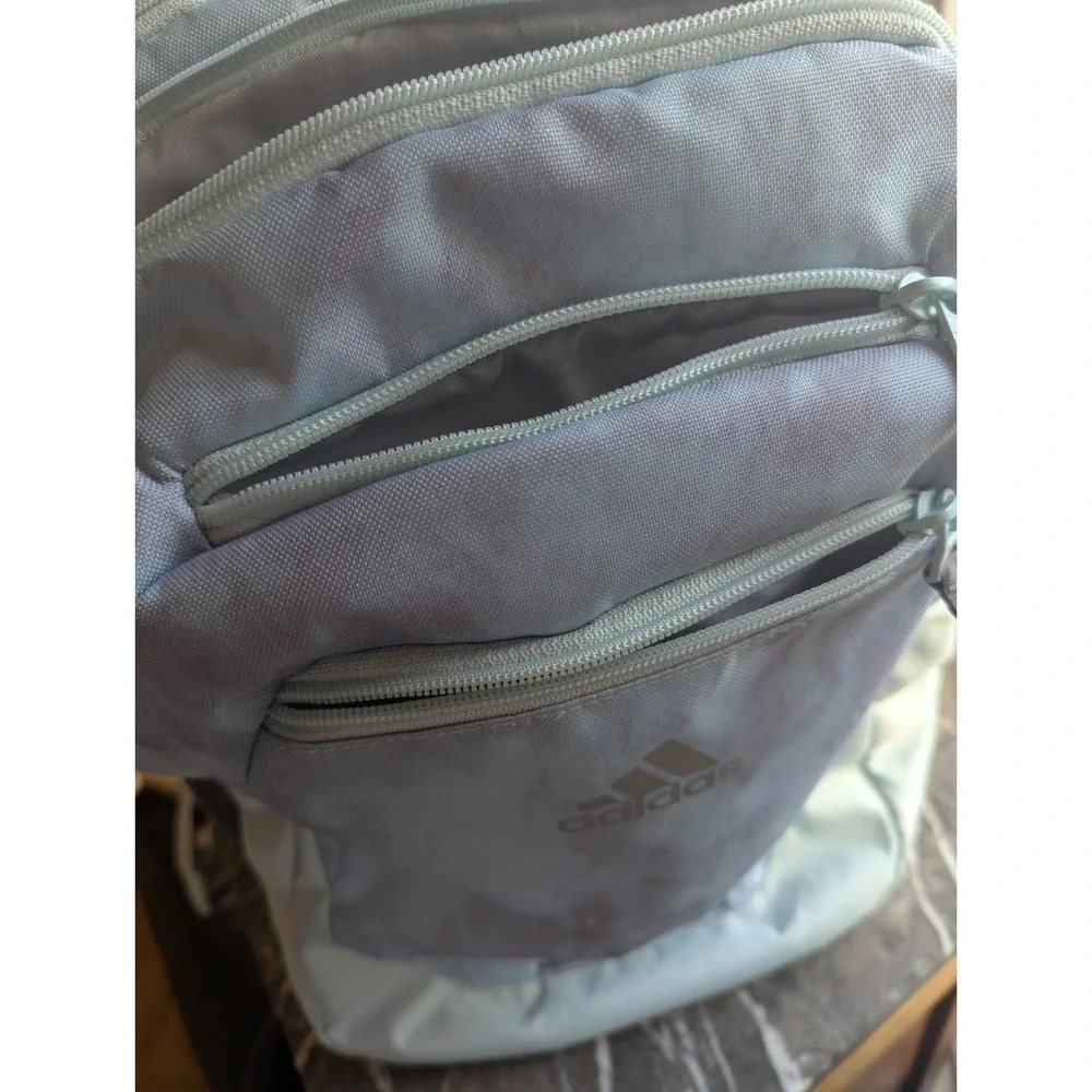 Adidas Backpack large Aqua Marine Sports School‎ College University multi pocket
